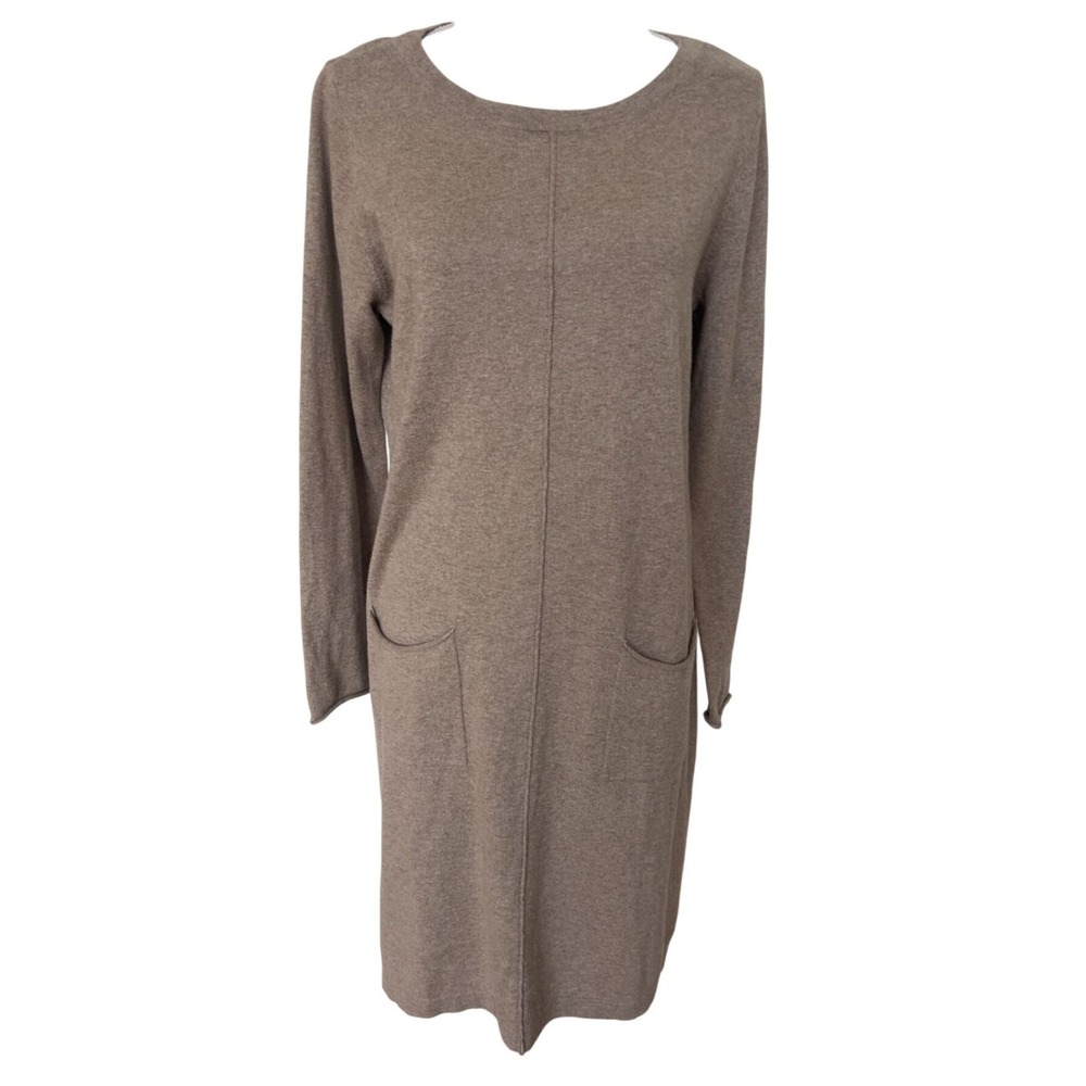 FINAL CLEARANCE J. Jill tunic dress pockets cashmere cotton blend size medium
